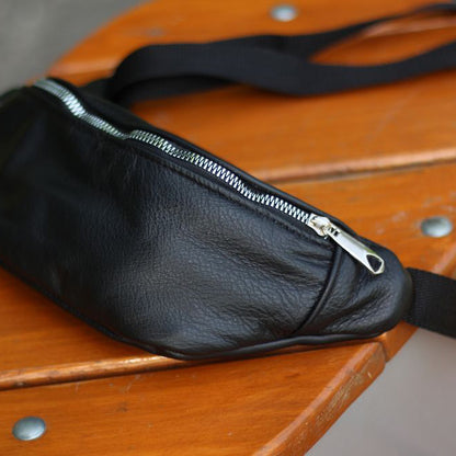 Бананка кожаная. Сумка на пояс из кожи, Универсальная сумка нагрудная, Практичная сумка на пояс