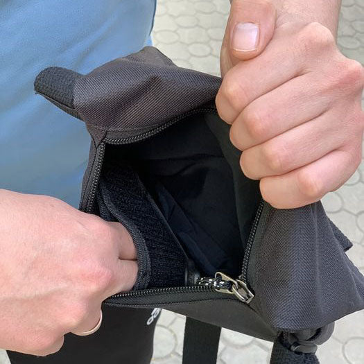 Сумка мессенджер С КОБУРОЙ. Тактическая сумка из ткани, сумка кобура через плечо, сумка тактическая наплечная