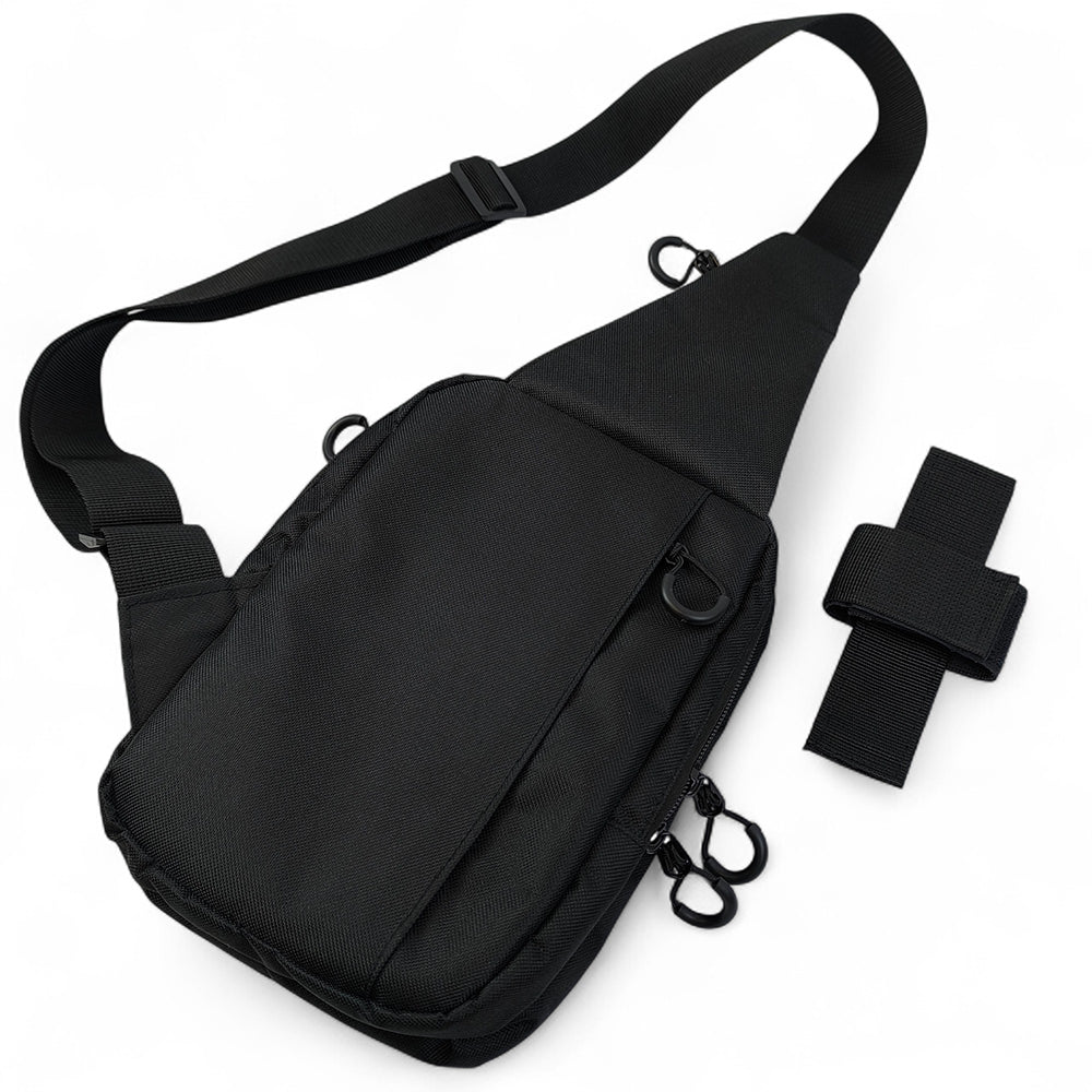 Тактична сумка на плече із кобурою, система MOLLE, патч-панель, Cordura