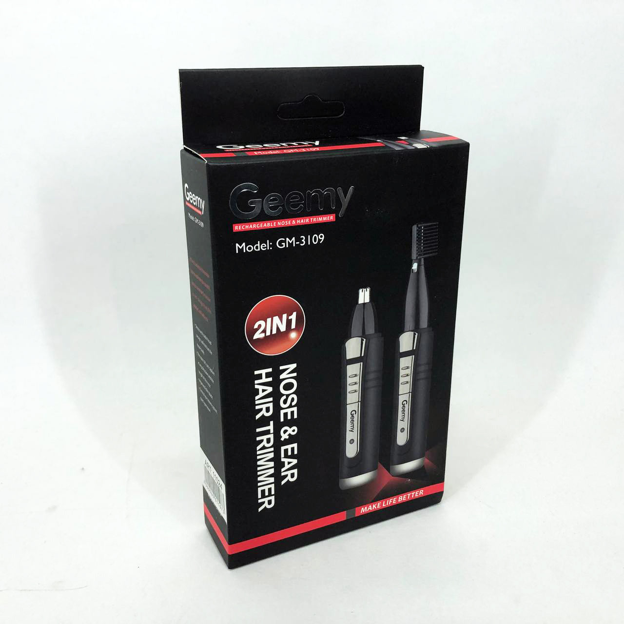 Триммер GEMEI GM-3109 2в1, триммер беспроводной, машинка мужская для бритья, беспроводная электробритва