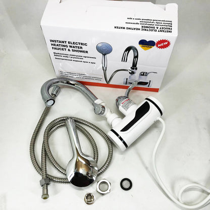 Электрический водонагреватель с душем DIGITAL Shower WF-013 мини бойлер, Проточный кран водонагреватель