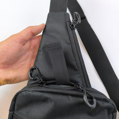 Тактична сумка на плече із кобурою, система MOLLE, патч-панель, Cordura