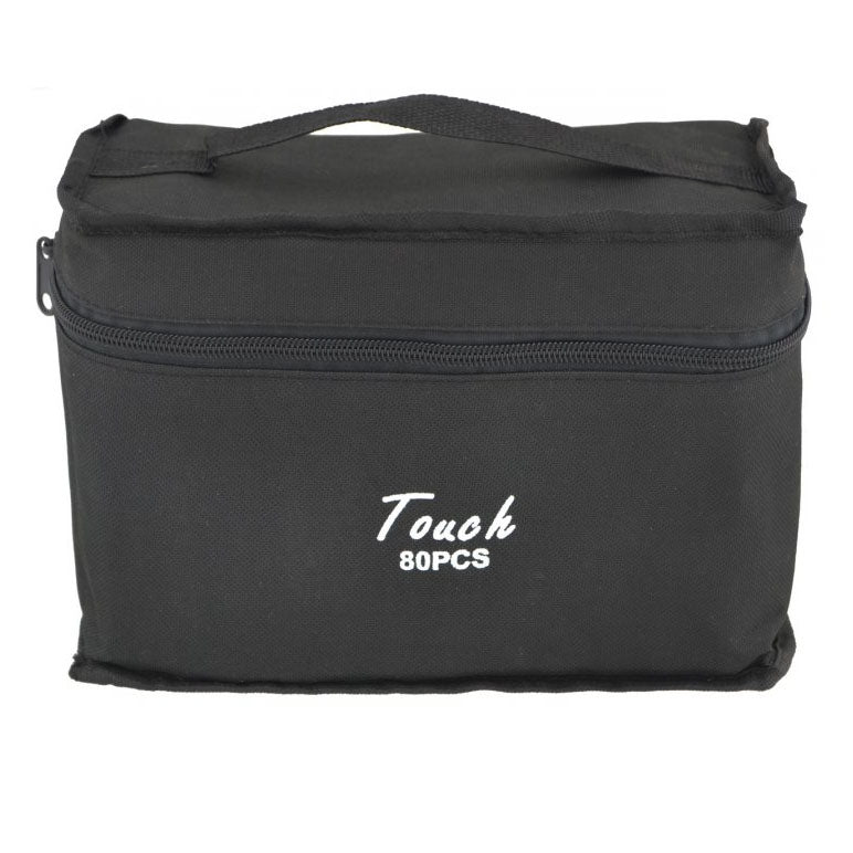 Двусторонние маркеры touch, двусторонние маркеры 80 шт, Професиональные маркеры для графики и живописи