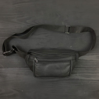 Мужская бананка из натуральной кожи, Бананка для мужчин, Бананка напоясная сумка, бананка вместительная