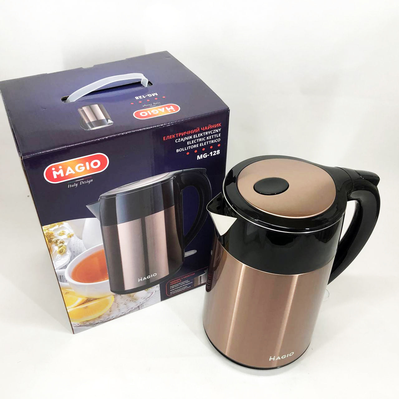 Электрочайник-Термос MAGIO MG-128 1.8 л 1850 Вт