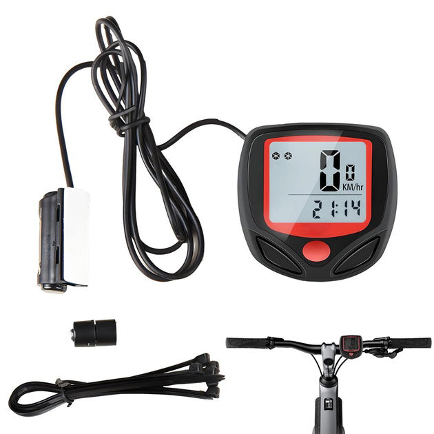 Велокомпьютер SB-318/2016, подсветка дисплея, 15 функций