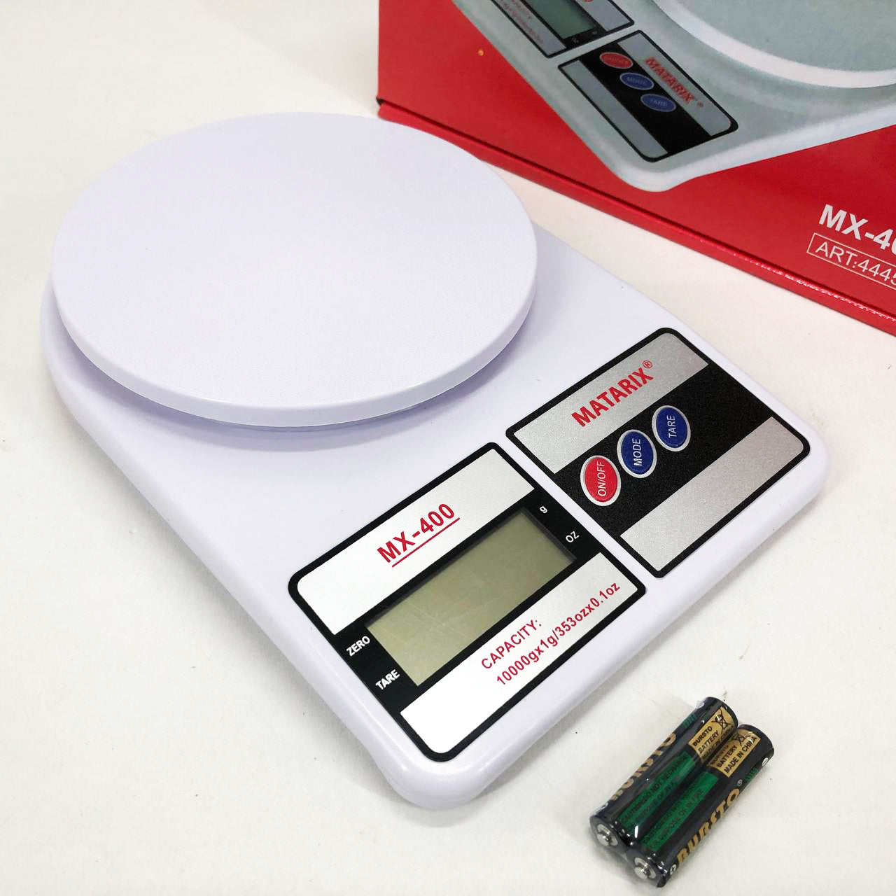Весы кухонные MATARIX MX-400 10кг
