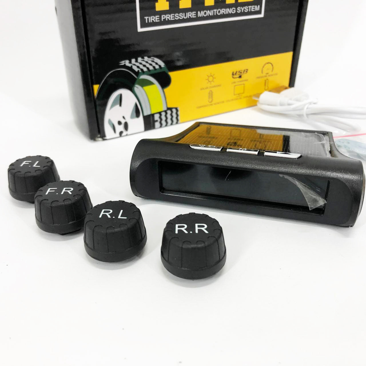 Система контроля давления в шинах TPMS+SOLAR внешние датчики