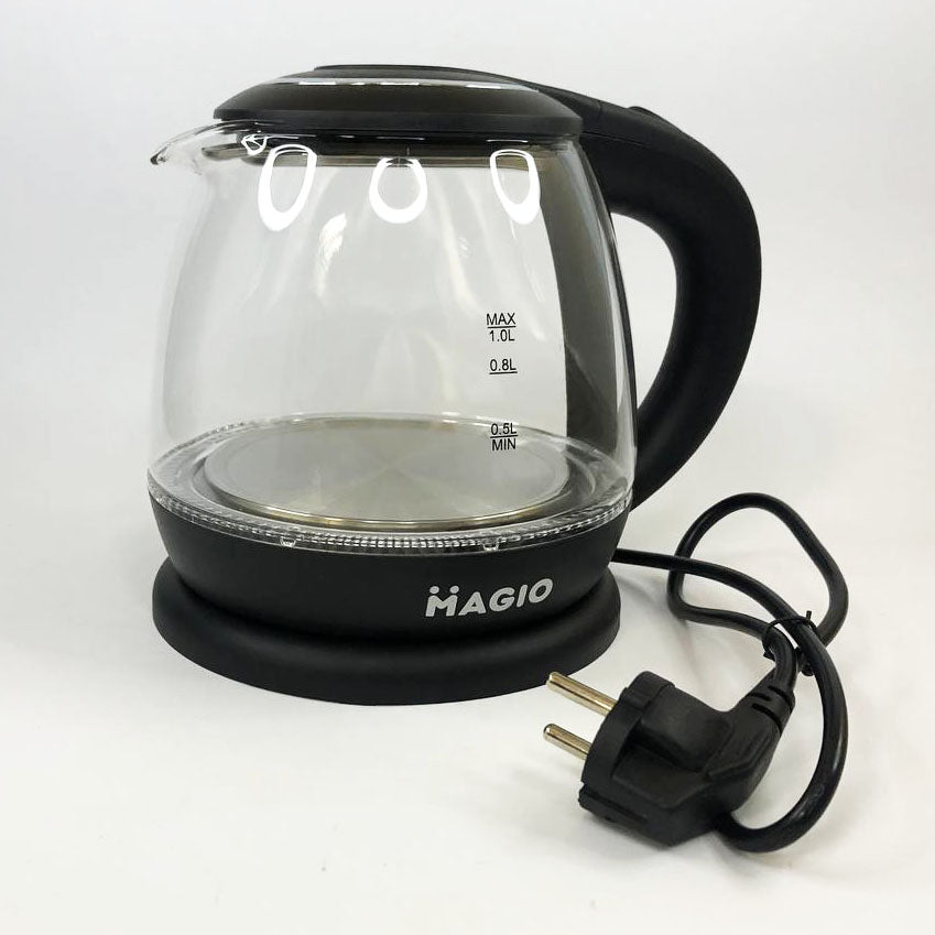 Электрочайник Magio MG-496 1 л 900 Вт, Качественный электрический чайник для дома, Красивый электрочайник