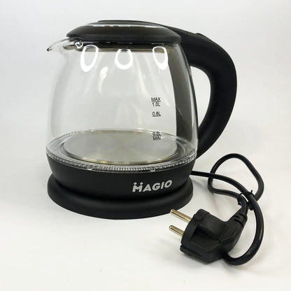 Электрочайник Magio MG-496 1 л 900 Вт, Качественный электрический чайник для дома, Красивый электрочайник
