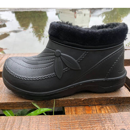 Черевики жіночі з тисненням утеплені 37 розмір, Домашні тапочки для жінок, Уги для дому