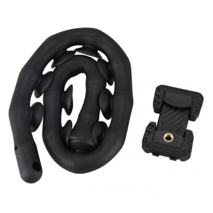 Гибкий держатель для телефона с присосками универсальный Cute Worm Lazy Holder. Цвет: черный