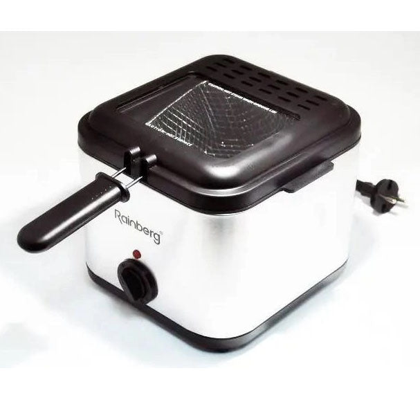 Фритюрница для дома Rainberg RB-2219 с терморегулятором и съемной чашей электрофритюрница мини фритюрница