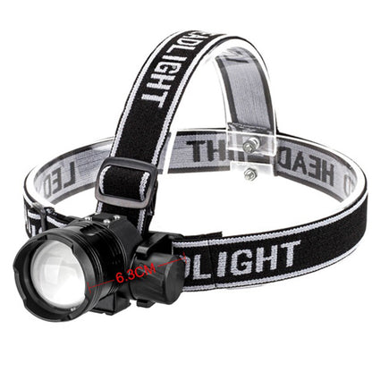 Фонарь налобный PLD-5835-P50 с велокреплением, фонарь аккумуляторный для рыбалки, водонепроницаемый