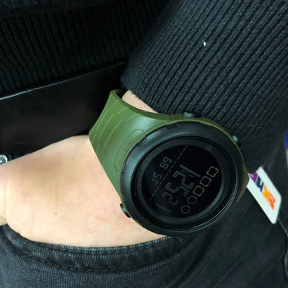 Часы наручные мужские SKMEI 1674AGBK, оригинальные мужские часы, часы наручные электронные тактические