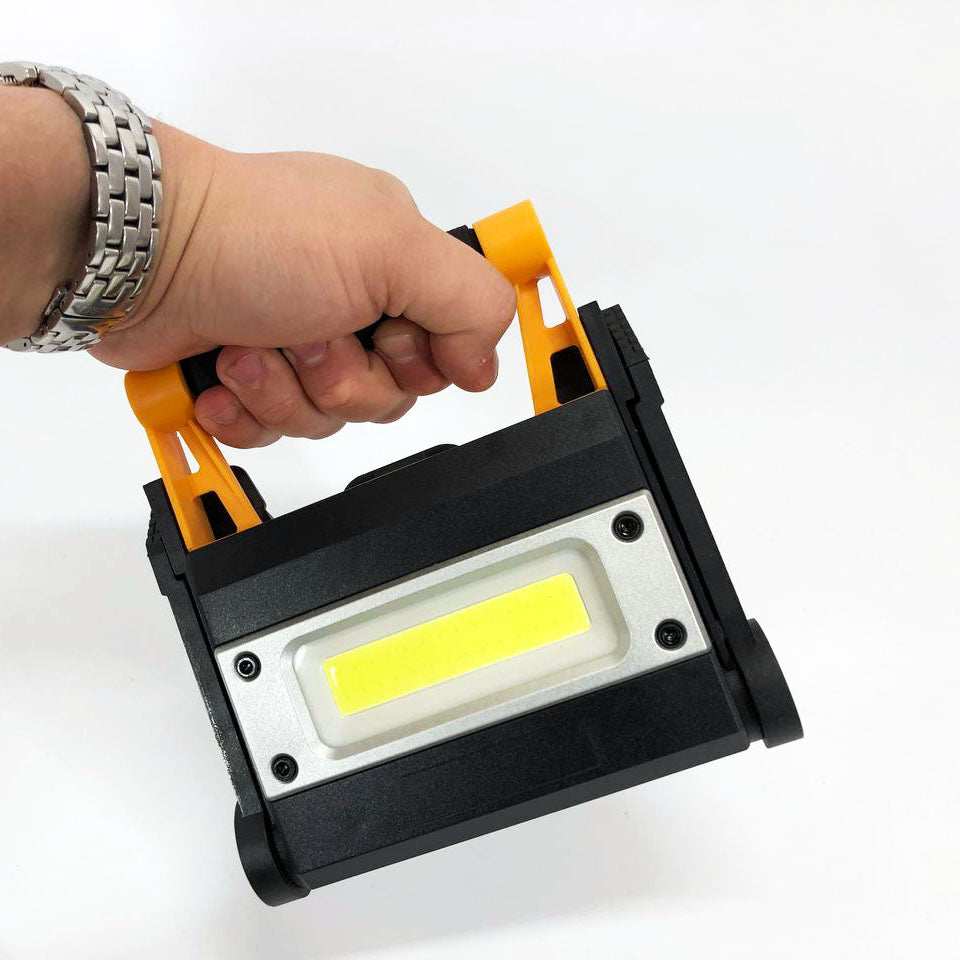 Фонарь-прожектор аккумуляторный BL MS 8006 7858 ручной, аккумуляторный кемпинговый фонарь, лампа