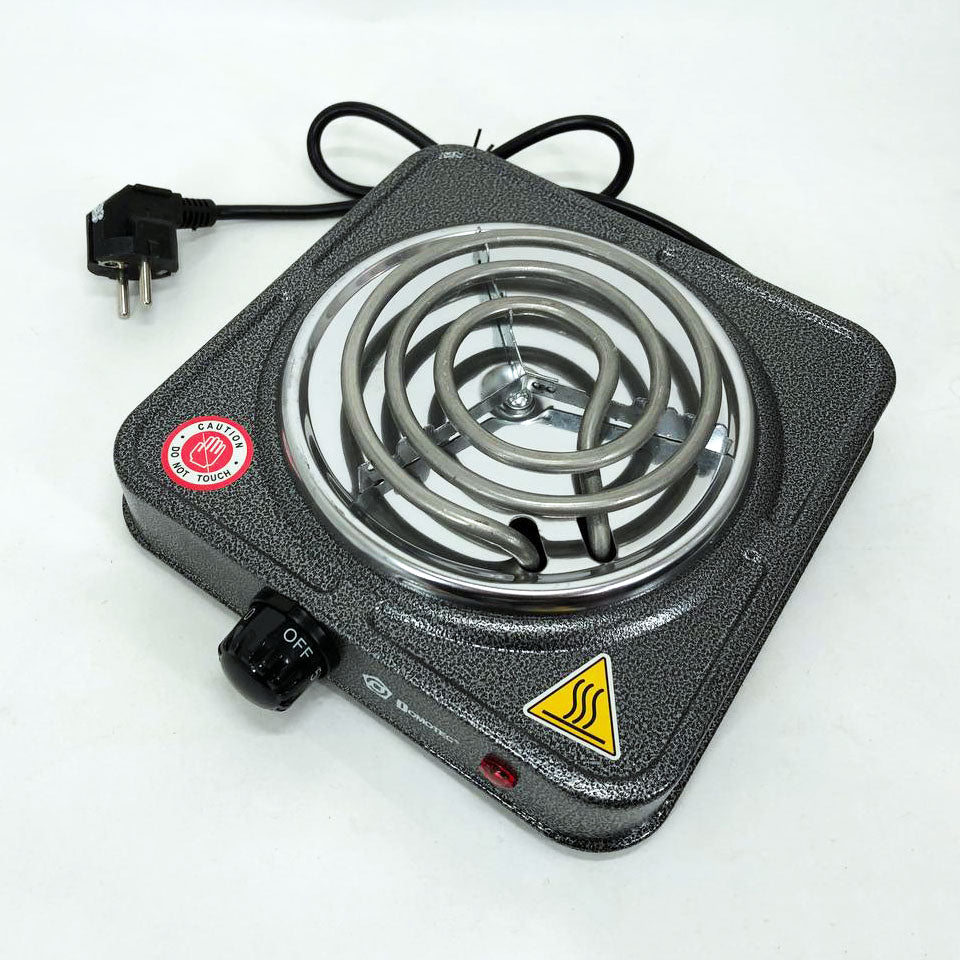 Электроплита спиральная плита настольная Domotec MS-5801 1000 Вт, Переносная компактная электроплита