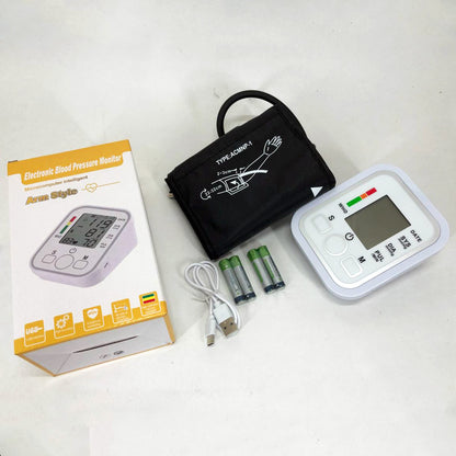 Автоматический тонометр ARM Style B02R с индикатором аритмии, хороший аппарат для измерения давления