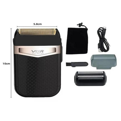 Электробритва VGR V-331, шейвер бритва триммер для стрижки усов и бороды профессиональная мужская бритва