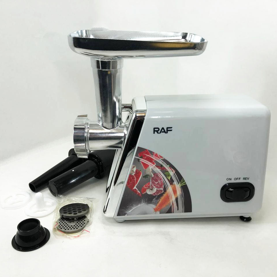 Электрическая мясорубка RAF R.3368 2500W Нержавеющая сталь, мясорубка электрическая металл