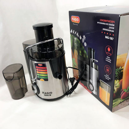 Соковыжималка центробежная MAGIO MG-187, соковыжималка универсальная электро, соковыжималка на стакан