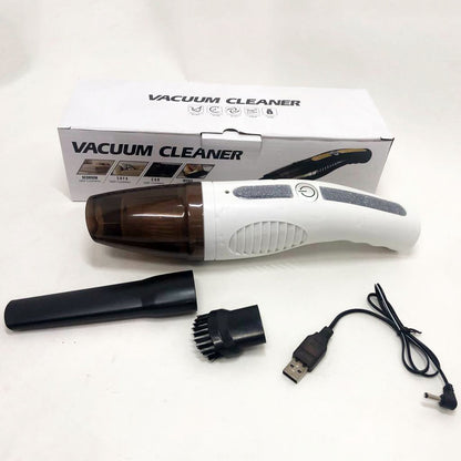Пылесос автомобильный Car Vacuum Cleaner HY05 на АККУМУЛЯТОРЕ. Цвет: белый