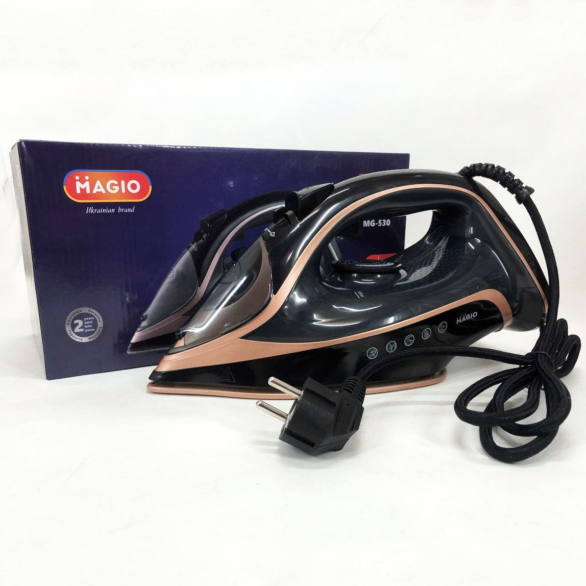 Утюг MAGIO MG-530, паровой утюг отпариватель, паровой утюг отпариватель, паровой утюг для одежды