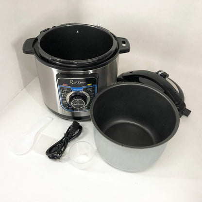 Мультиварка-скороварка SUNTERA SPC-1100 1000 Вт, пароварка для кухни бытовая, антипригарные рисоварки