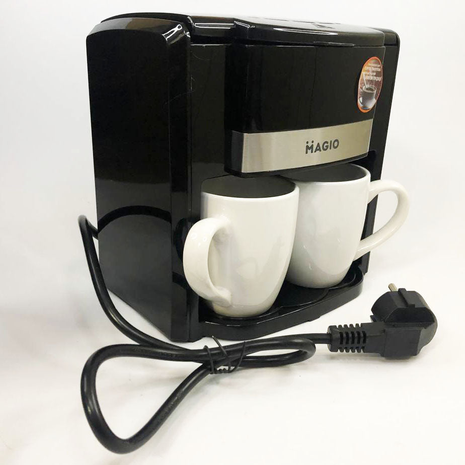Капельная кофеварка 450 Вт MAGIO MG-450, кофеварка для дома, маленькая кофемашина