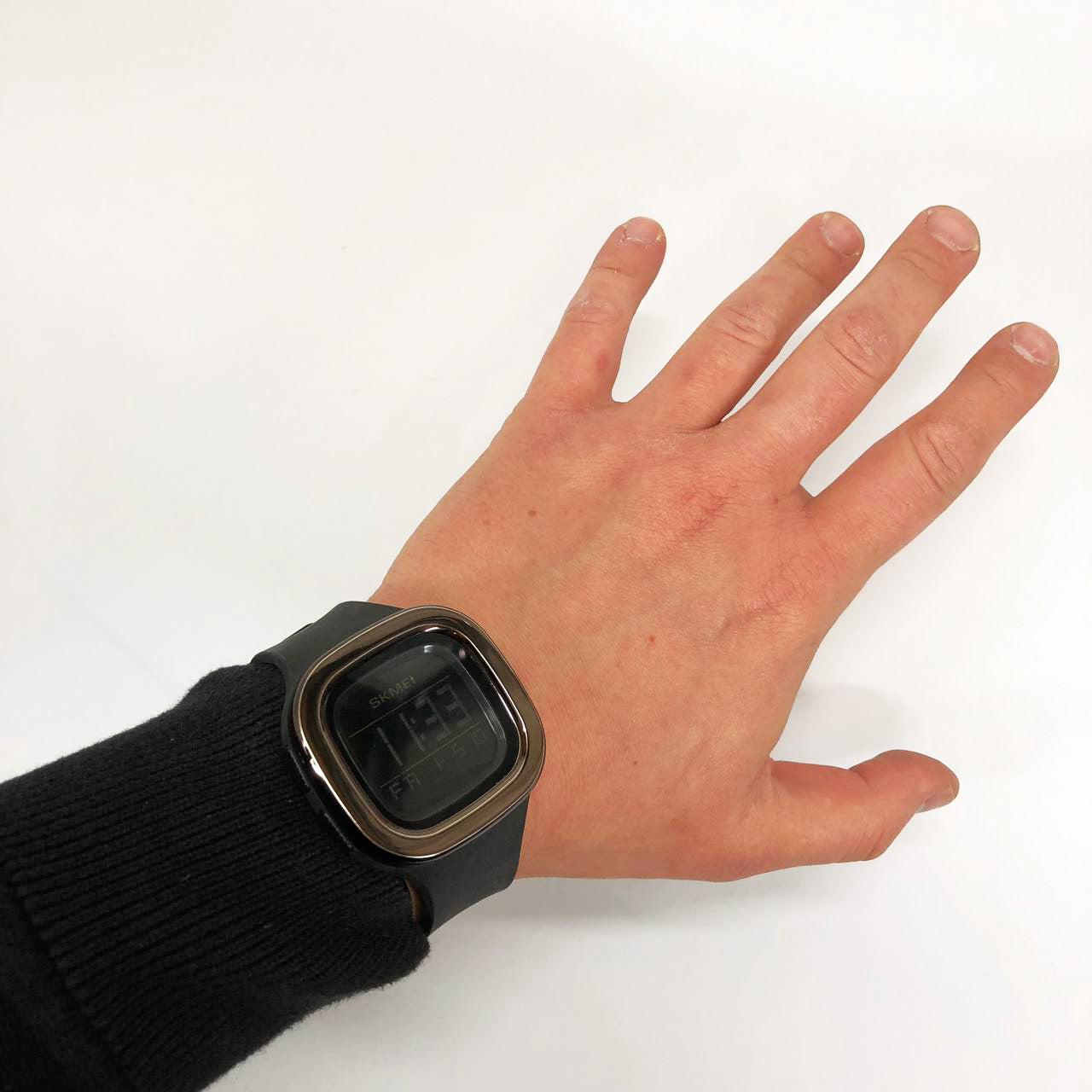 Часы наручные мужские SKMEI 1580BKBK, оригинальные мужские часы, брендовые мужские часы