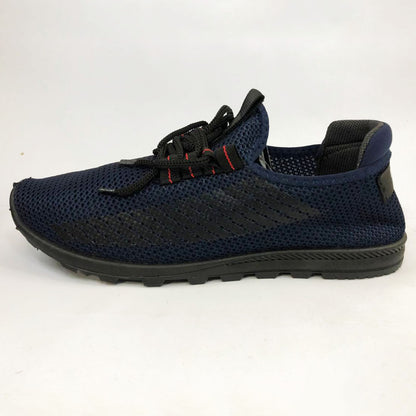 Спортивные кроссовки мужские летние 40 размер. Летние кроссовки сетка сеточка мужские. Модель 32591. Цвет: синий
