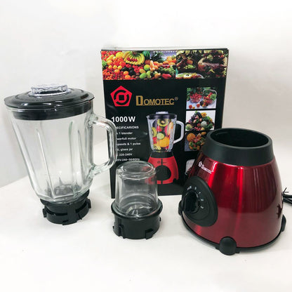 Блендер стационарный с кофемолкой DOMOTEC MS-6611 1000 Вт, Блендер для детского пюре, Блендер для дома