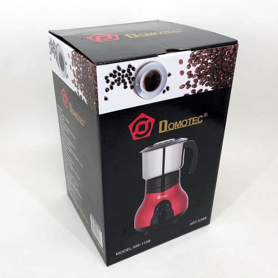 Электрическая кофемолка Domotec MS-1108 600 мл 250 Вт, электрическая кофемолка для турки, роторная кофемолка