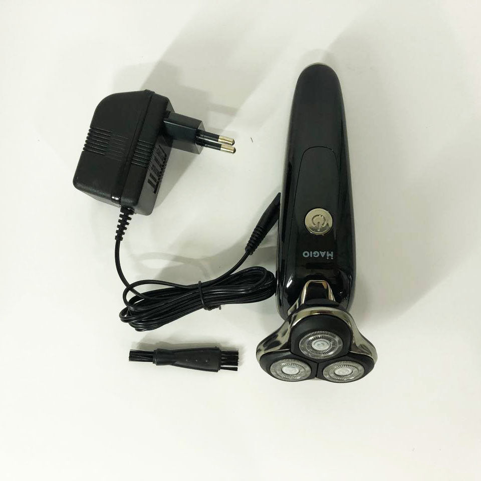 Электробритва 3 плав. головки/ сухое/ влажное бритье/высувной триммер MAGIO MG-687