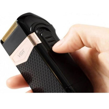 Электробритва VGR V-331, шейвер бритва триммер для стрижки усов и бороды профессиональная мужская бритва