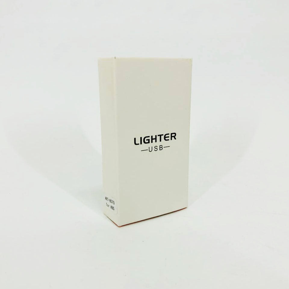 Электрозажигалка USB ZGP ABS, сенсорная зажигалка электрическая спиральная. Цвет: красный