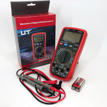 Мультиметр цифровой Digital UT 61 профессиональный тестер вольтметр, качественный мультиметр, цифровой