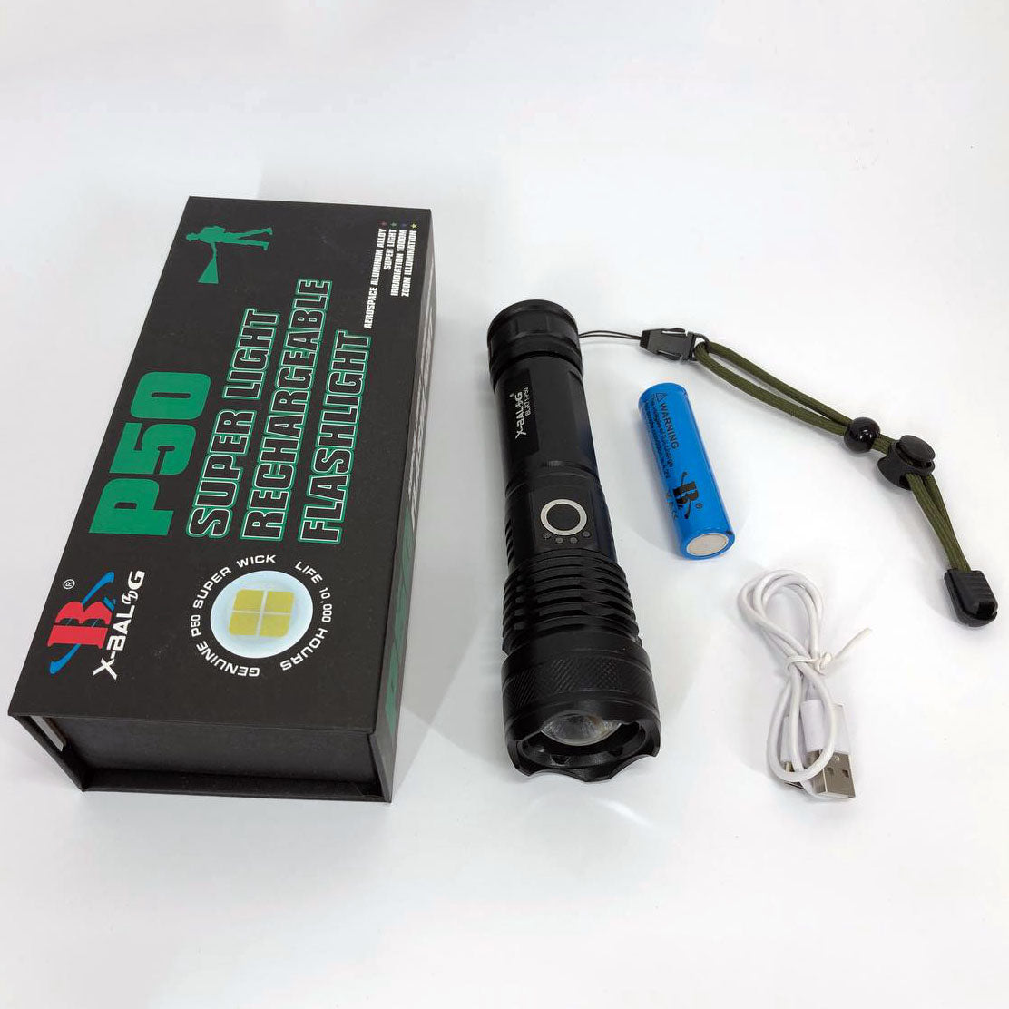 Тактический фонарь POLICE BL-X71-P50 | Тактические фонари для охоты | Сверхмощный фонарик