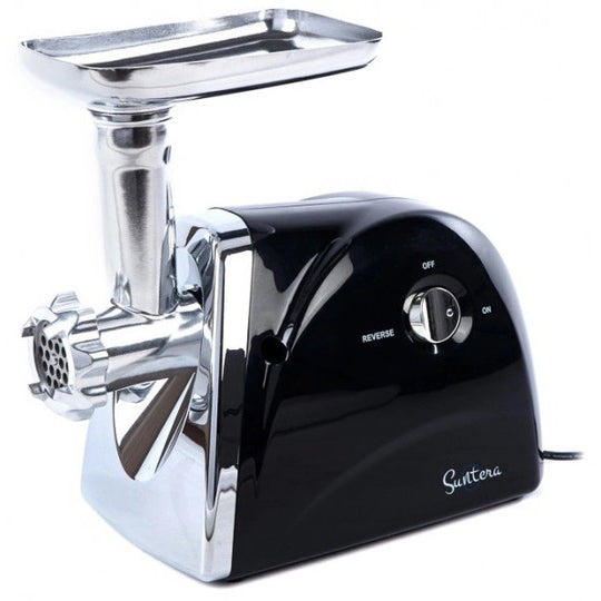 Мясорубка Suntera SMG-5418B 1800 Вт, электромясорубка для шинковки, мясорубка электрическая металл