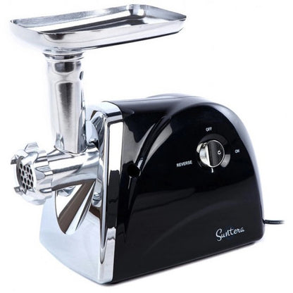 Мясорубка Suntera SMG-5418B 1800 Вт, электромясорубка для шинковки, мясорубка электрическая металл