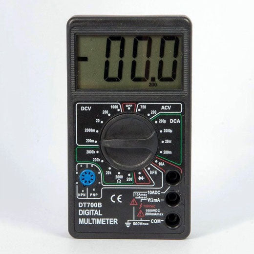 Цифровой мультиметр Digital DT700B c большим дисплеем, тестер для измерения напряжения, качественный