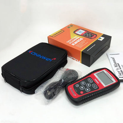 Тестер для діагностики автомобілів Konnwei KW808 OBD II/EOBD Мультимарочний діагностичний сканер