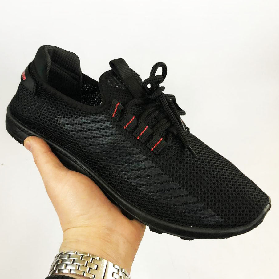 Тонкі кросівки М'які чоловічі кросівки | 40 Розмір. Кросівки з тканини, що дихають. Модель 45112. Колір: темний 