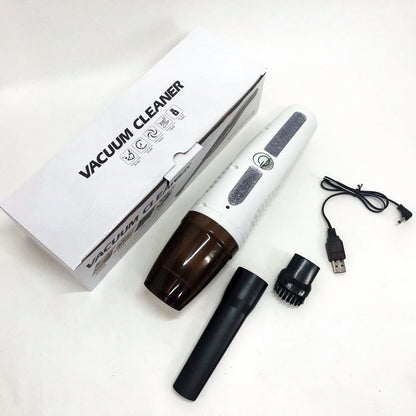 Пылесос автомобильный Car Vacuum Cleaner HY05 на АККУМУЛЯТОРЕ. Цвет: белый