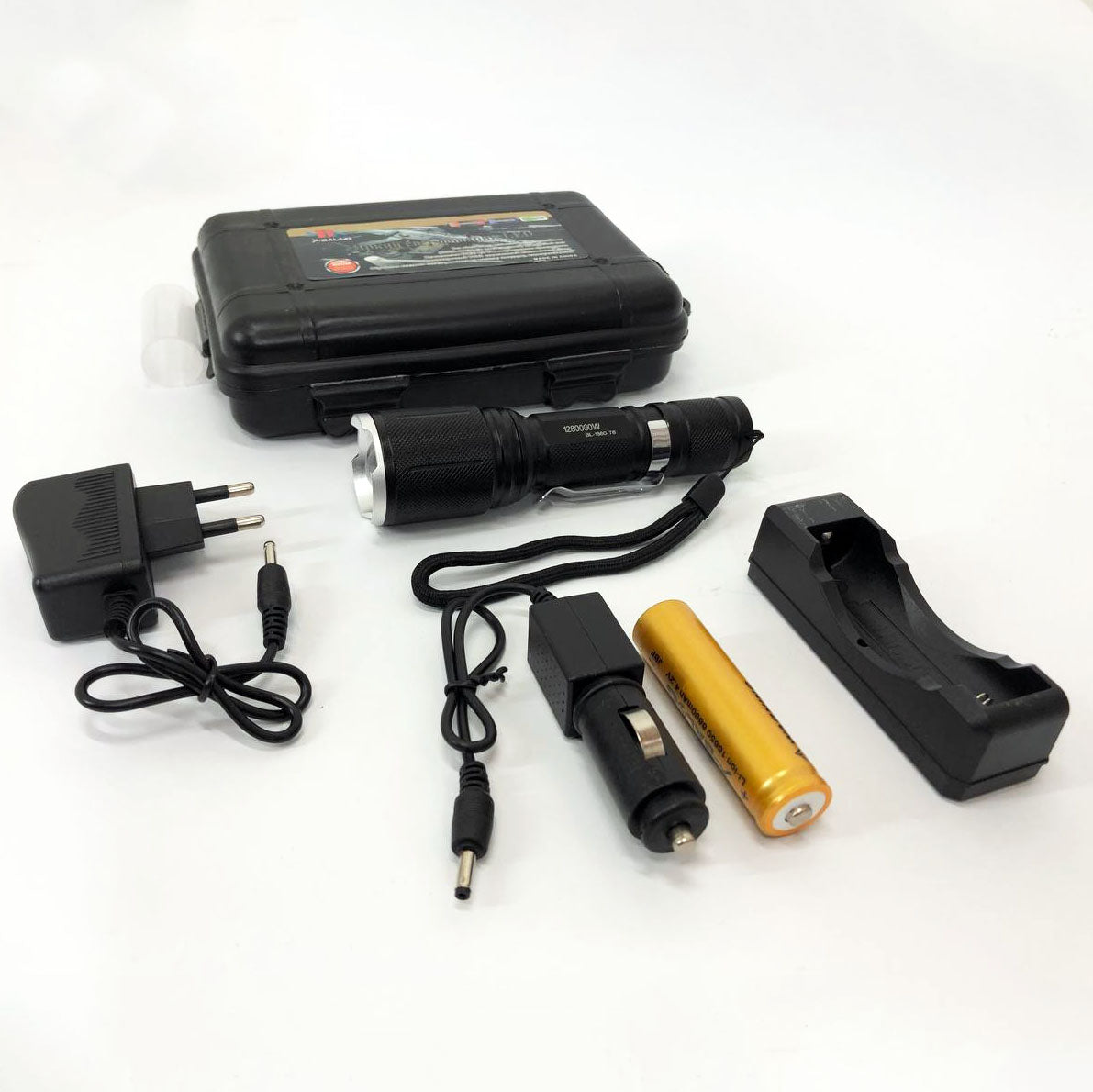 Тактический фонарь Bailong BL-1860-T6, фонарик police оригинал, мощный карманный фонарик