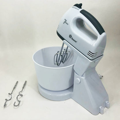 Міксер побутовий 7 швидкостей із чашею 2 л Domotec MS-1366, міксер кухонний стаціонарний, кухонний тістоміс