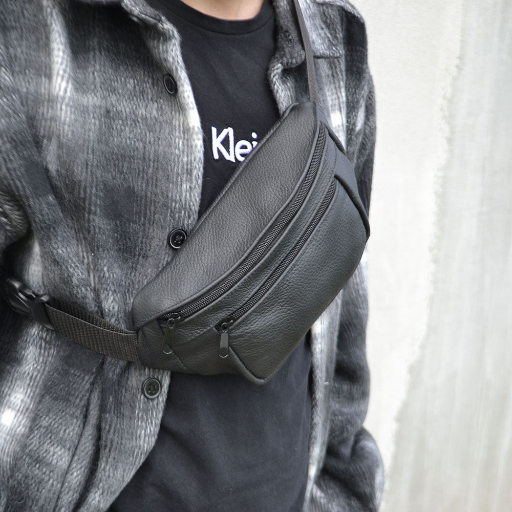 Бананка для телефона, Бананка модная, Нагрудная сумка бананка вместительная, Сумка для торговли