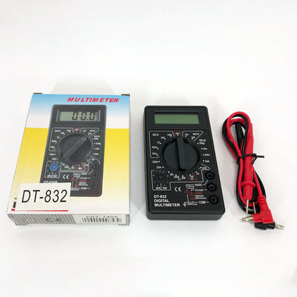 Мультиметр цифровой тестер Digital DT-832 со звуковой прозвонкой, тестер напряжения цифровой