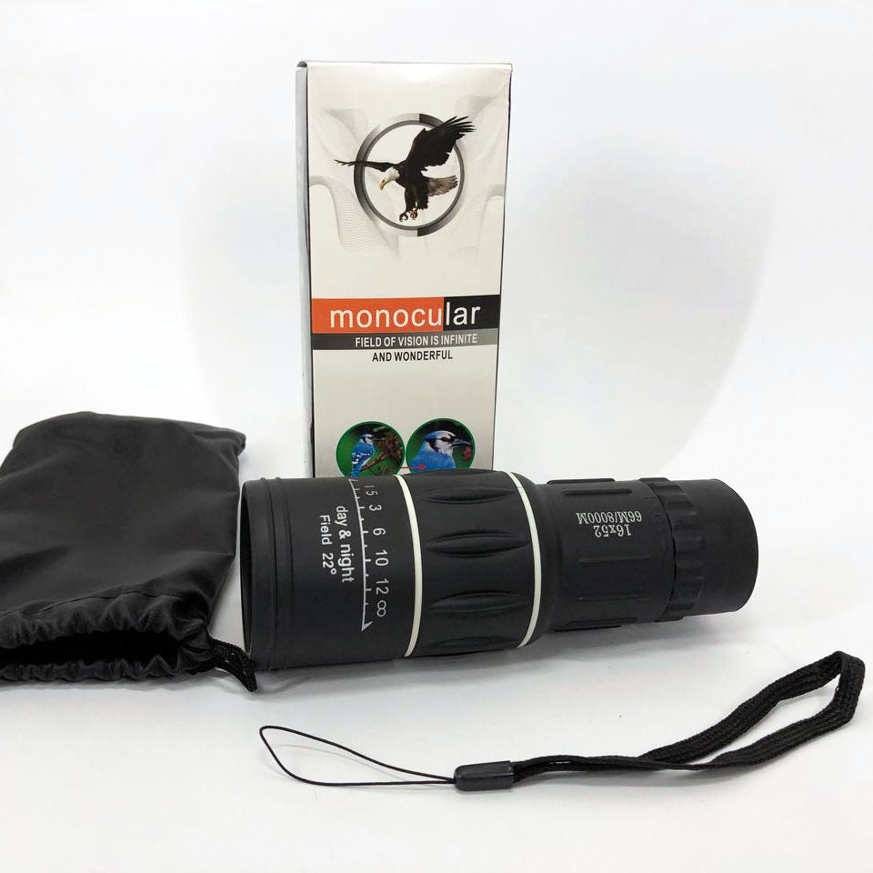 Монокуляр Bushnell 16x52 PowerView монокль, Бушнел, подзорная труба с чехлом