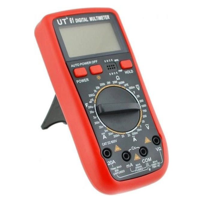 Мультиметр цифровой Digital UT 61 профессиональный тестер вольтметр, качественный мультиметр, цифровой
